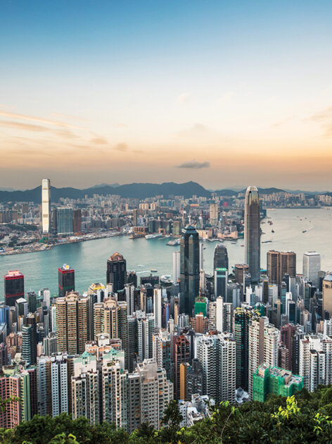 Victoria Harbor in the present day