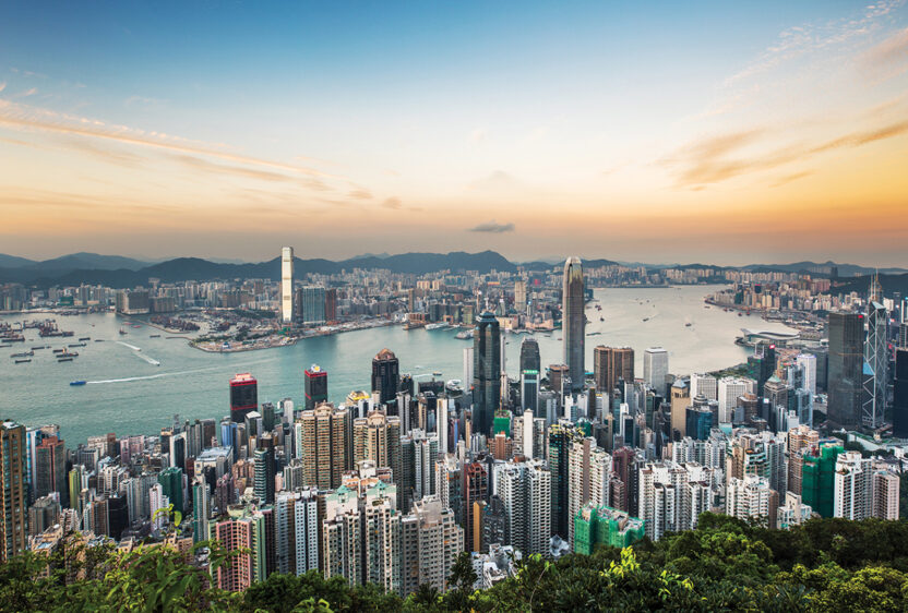 Victoria Harbor in the present day