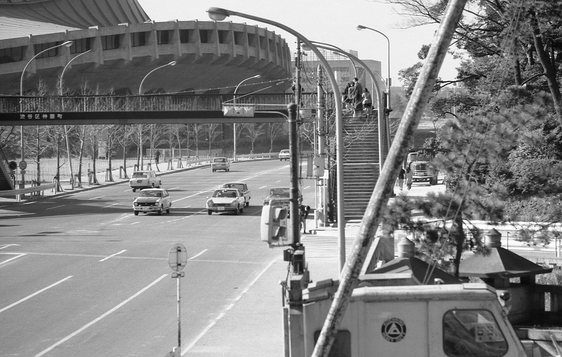 Yoyogi Stadium in its early days