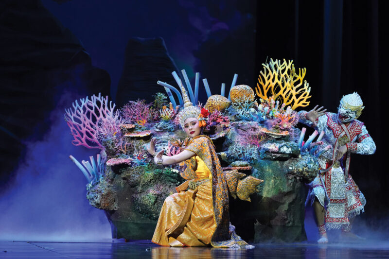 Khon Performance in Sala Chalermkrung