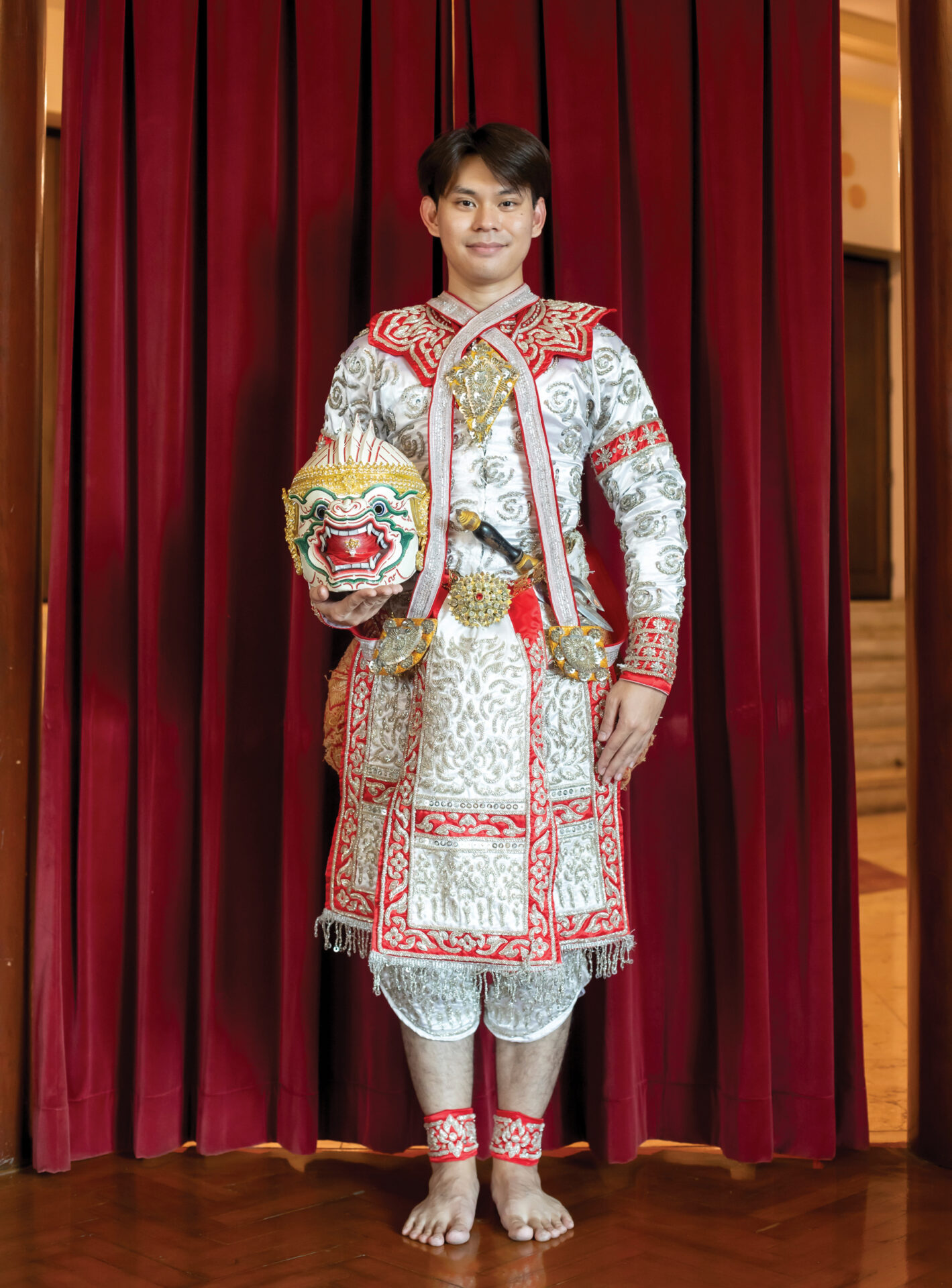 Thanchanok is behind the mokey role.