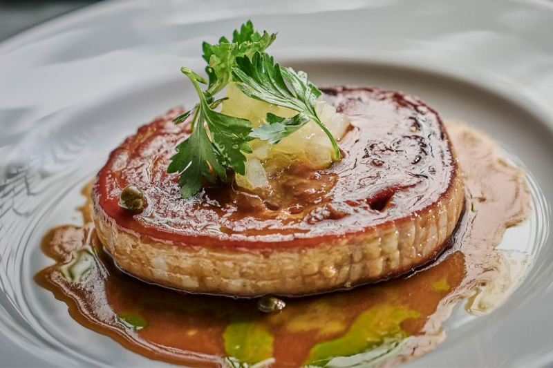 A variety of Norwegian foods sourced from the mountainsides of the fjords.