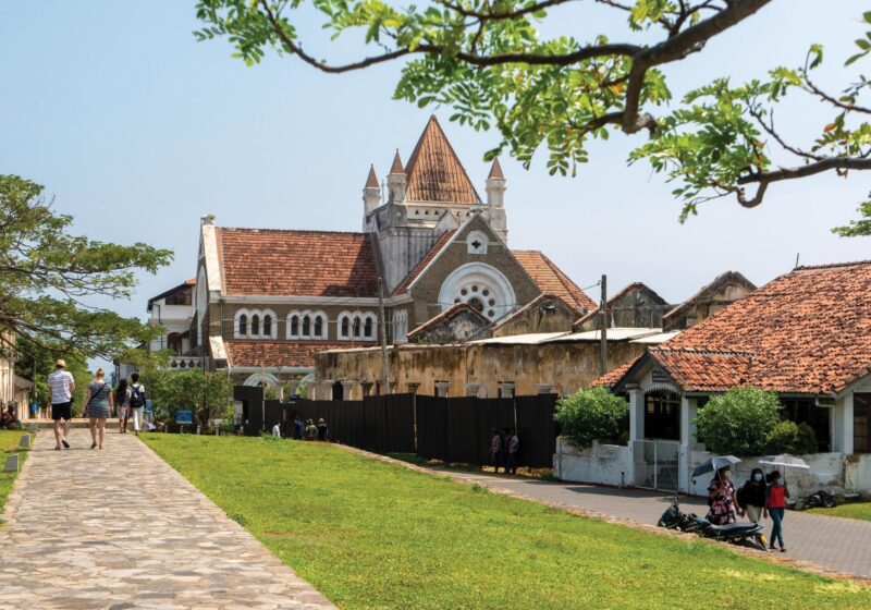 All Saints' Church in the old town of Galle