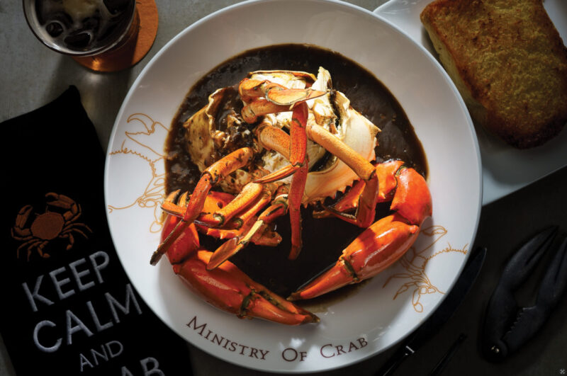Garlic Crab from the Ministry Crab