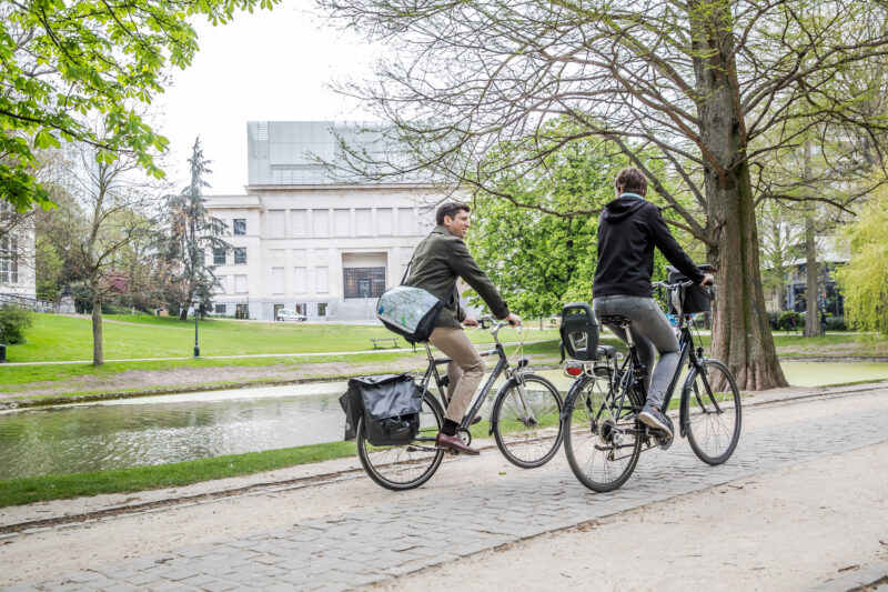 A daily commute in Brussels (Photo Credit: visit.brussels website)