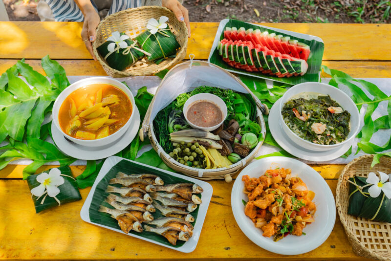 A lunch set well prepared.