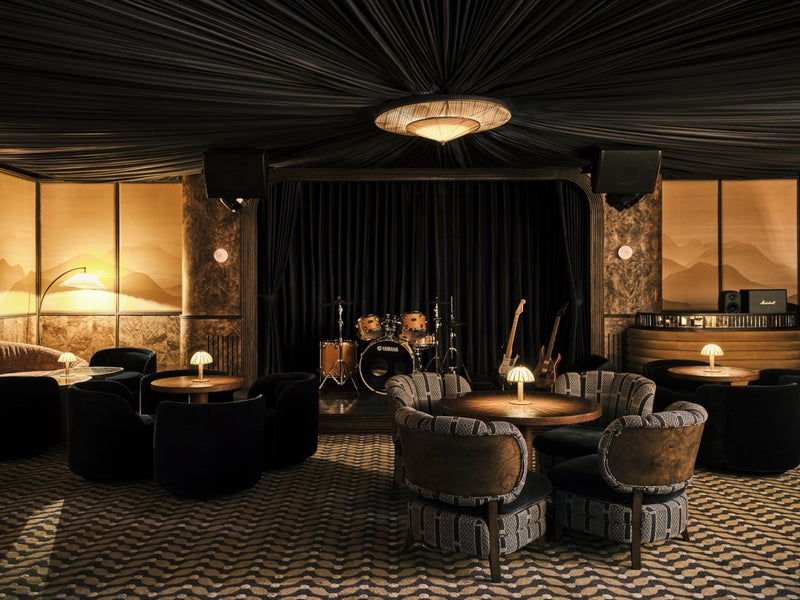 The event room and bar are perfect for special celebrations or live performance.