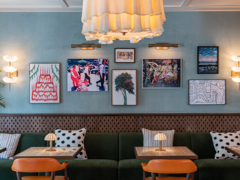 The Soho House Bangkok art collection, curated by Sara Terzi.