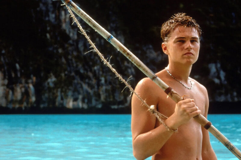 An iconic scene in The Beach starring Leonardo DiCaprio. (Photo Credit: Twentieth Century Fox/Photofest)