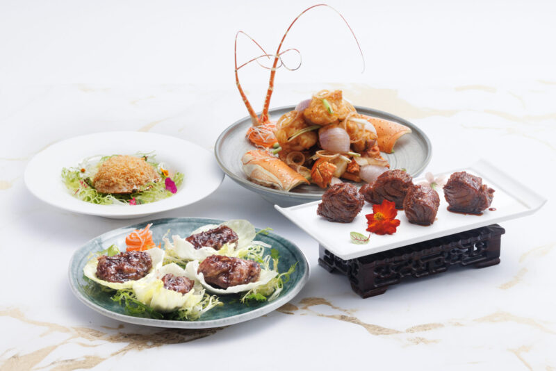 Seafood signatures of Executive Chinese Chef Kwok Ka Wai