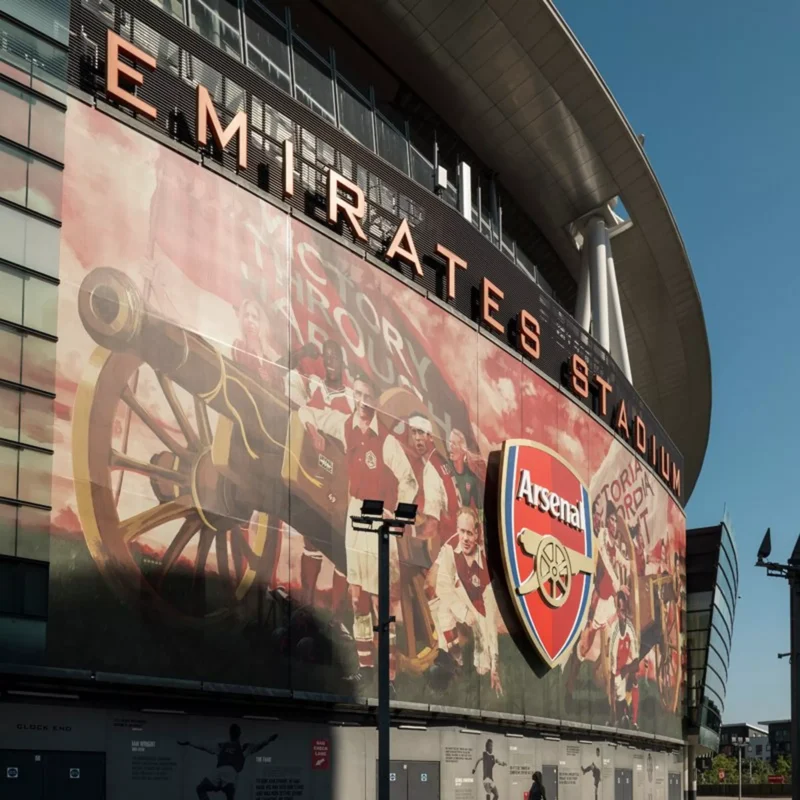 The Emirates Stadium