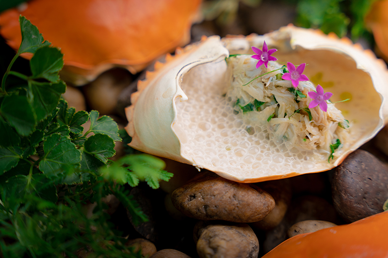 A beautiful culinary creation by Chim Siam Wisdom.