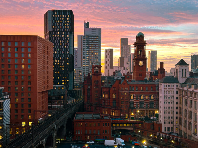 Manchester houses two great football rivalries.