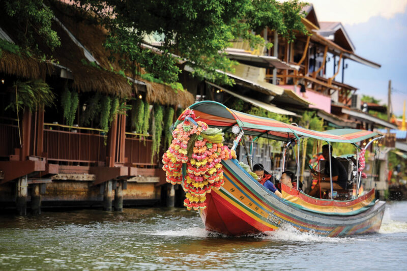 A longtail boat ride