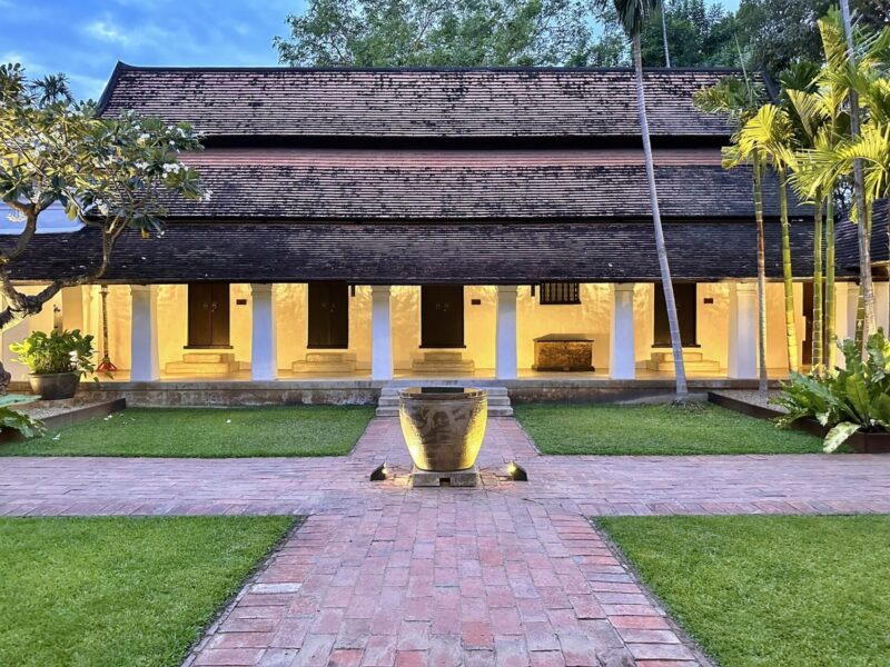 Rachamankha’s Lanna architecture creates serene atmosphere.