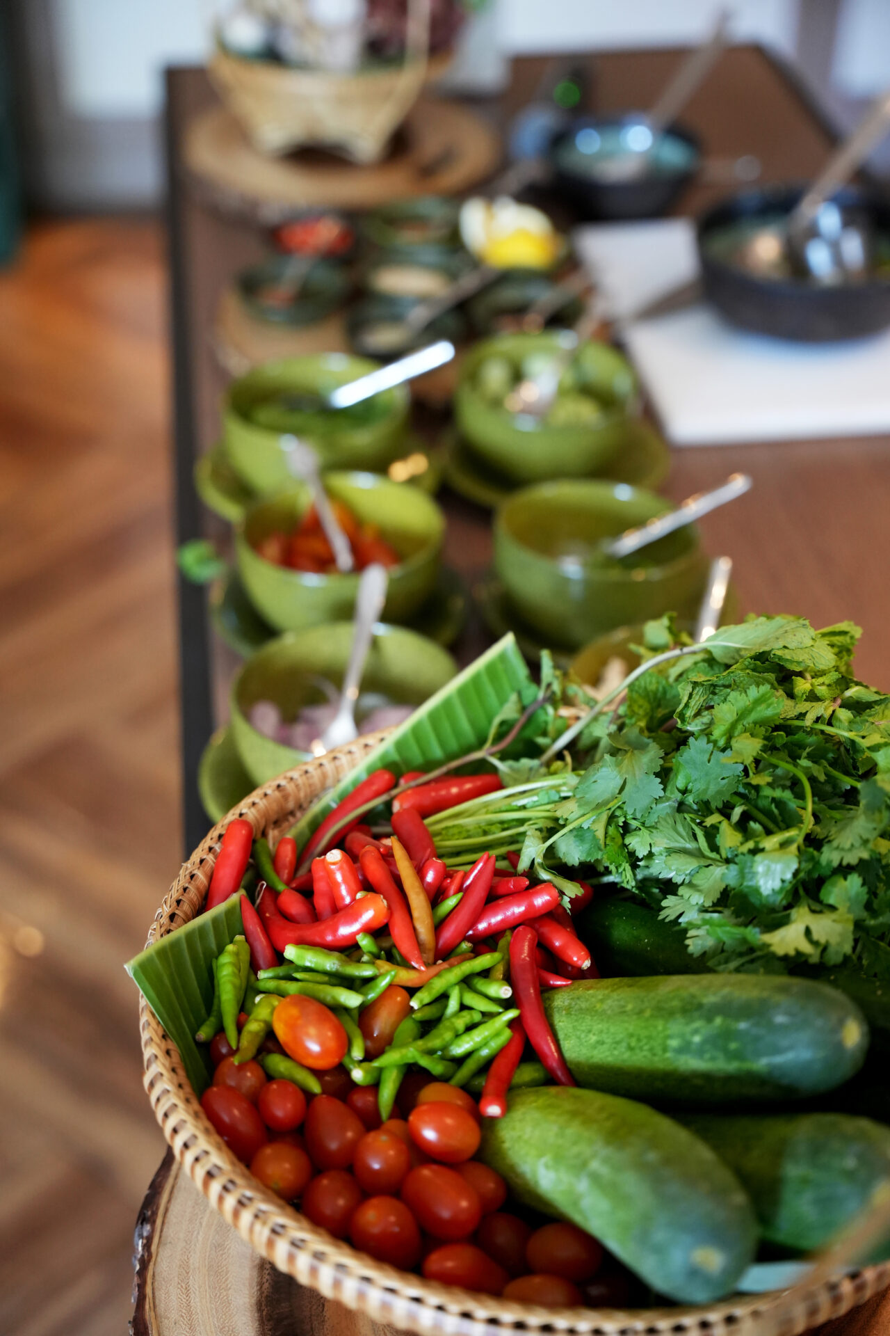 Local fresh ingredients.