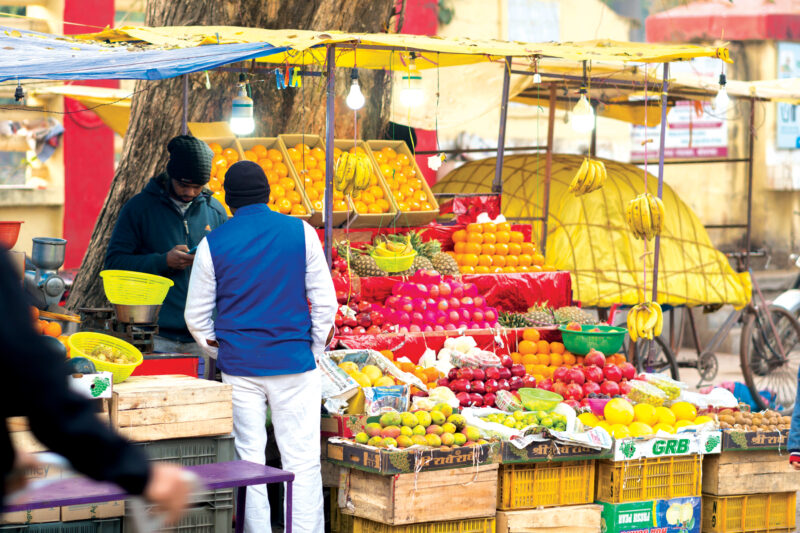 ตลาดในเมืองพุทธคยา