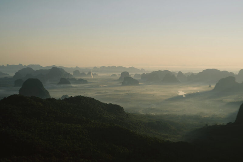 Khao Ngon Nak (Dragon Crest Mountain), Krabi Province, Thailand