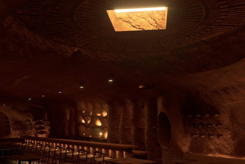 The name &ldquo;Tahona&rdquo; comes from the traditional stone wheel which reflects in the interior design.