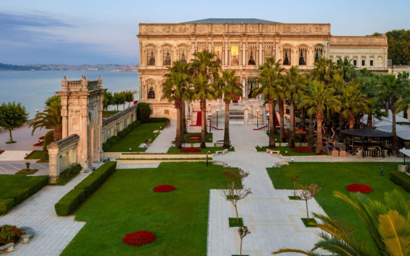 The hotel is known as the Grande Dame of the Bosphorus.