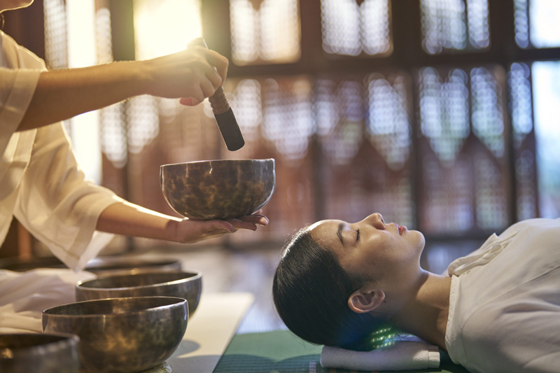 Sounds can induce calmness.