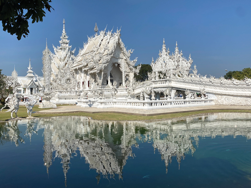 Wat Rong Khun, or the White Temple