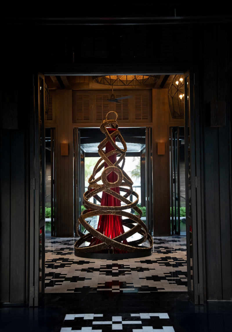 The tree with uber creative design.