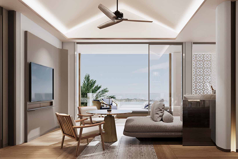 Ultimate comfort by the sea.