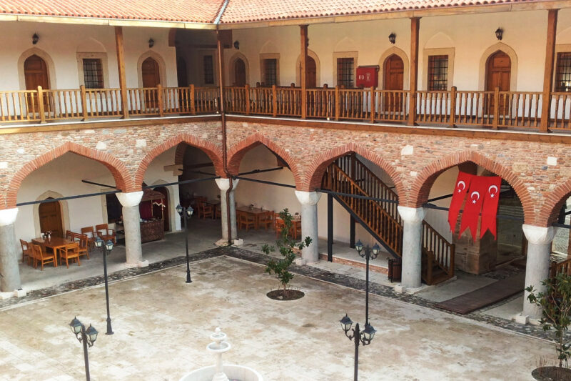 The architecture from the Ottoman period.