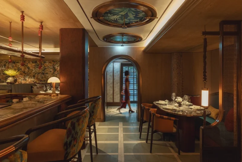The China House by Chef Fei was presented in a richly storied setting.