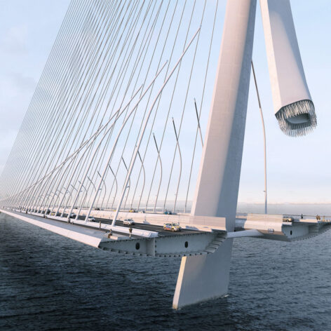 Zaha Hadid’s newest bridge in Taiwan.