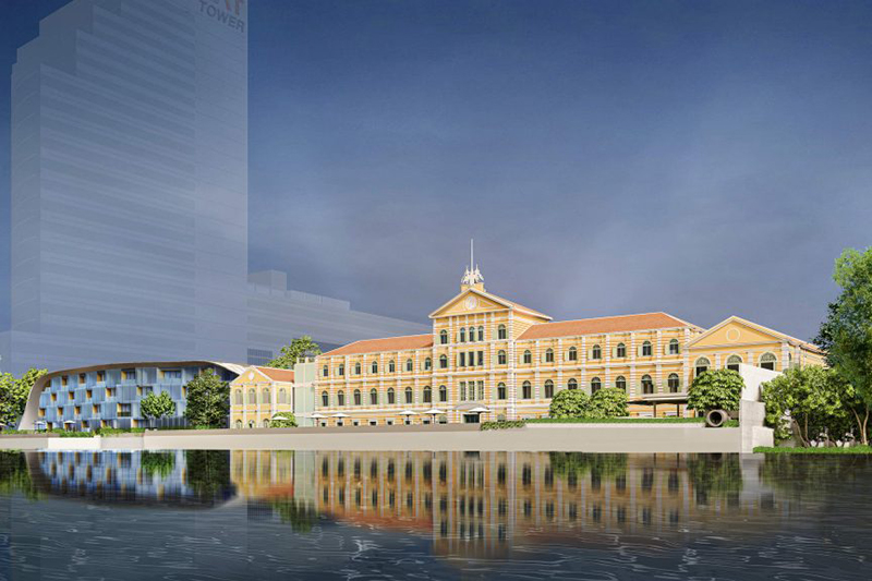 A heritage building that will be restored to a new chapter.