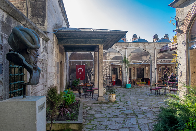 Cafer Ağa Madrasa, an Ottoman School was built since 1559.