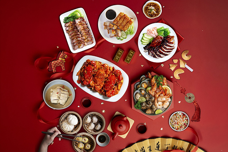 The menus that define prosperity by Chef Jerry Li.