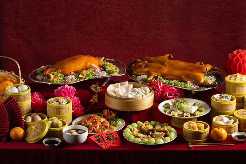 A spectacular buffet.