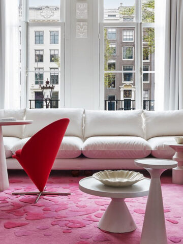 The Flower Collector’s Suite at the Pulitzer Amsterdam.