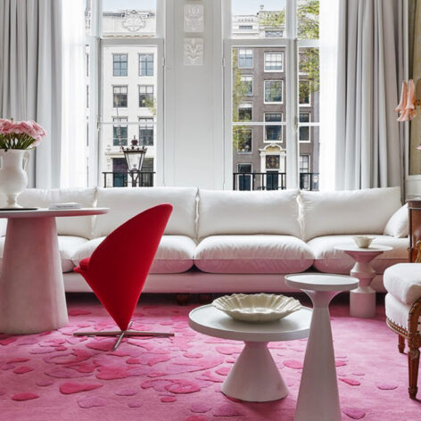 The Flower Collector’s Suite at the Pulitzer Amsterdam.