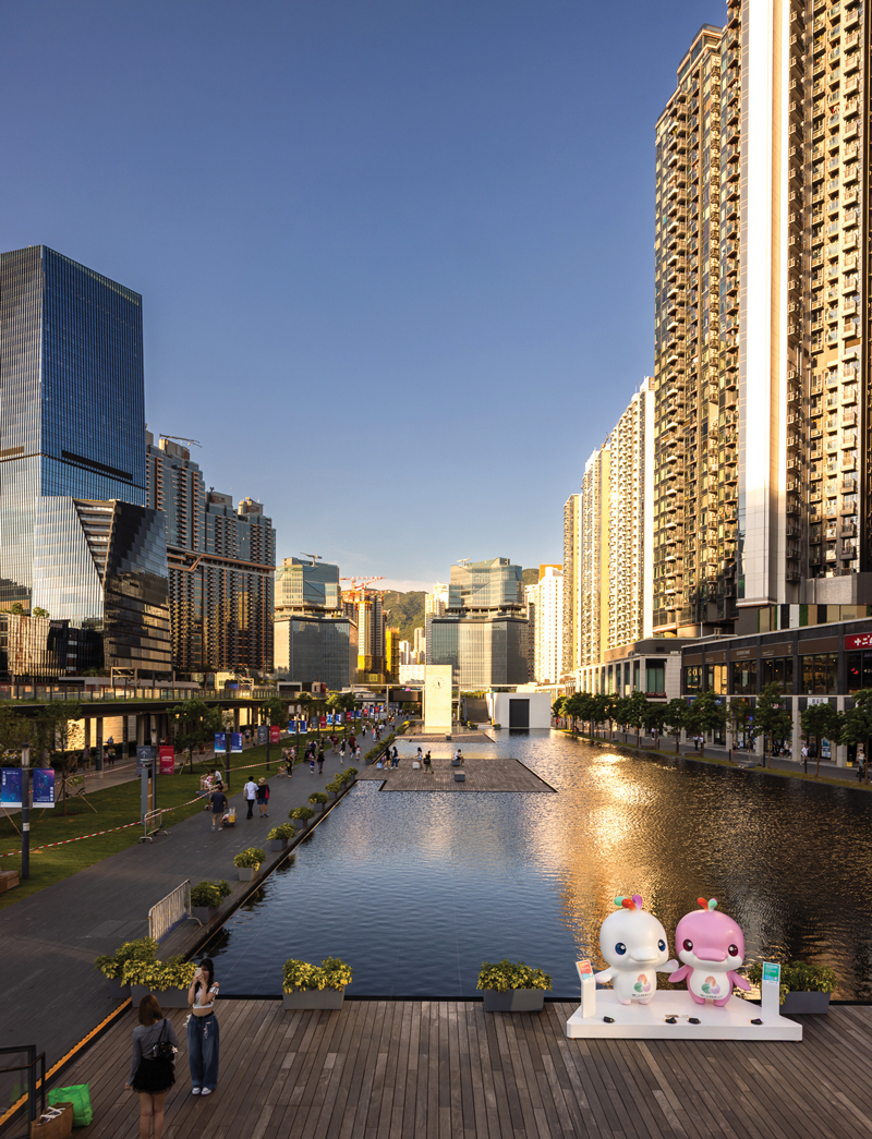 The Mirror of the Sky at Kai Tak Station Square