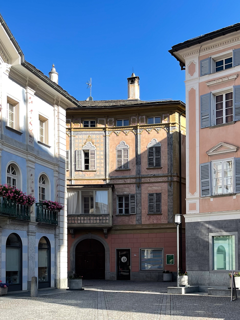 A century-old Swiss-Italian building