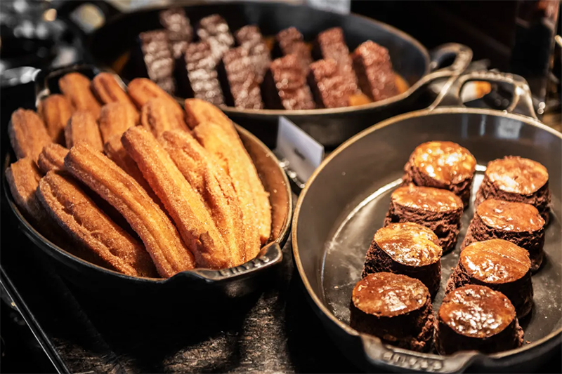 All you can eat at the Sukhothai Bangkok Hotel's Chocolate Buffet.