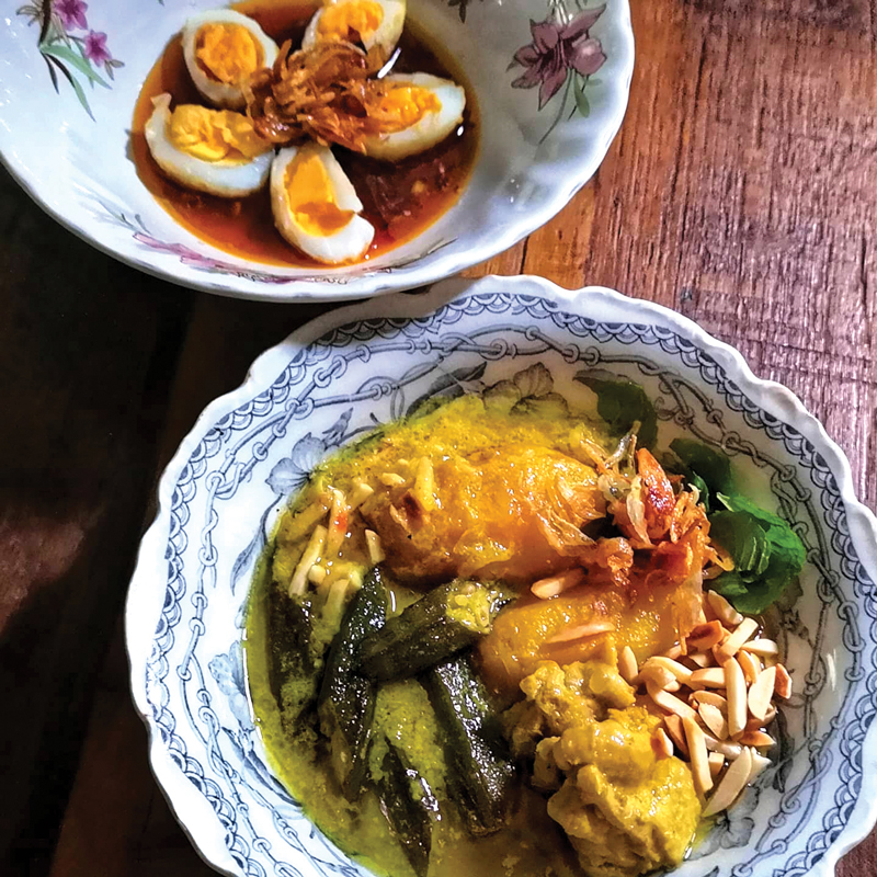 Green curry of the Sultan. c. 1929