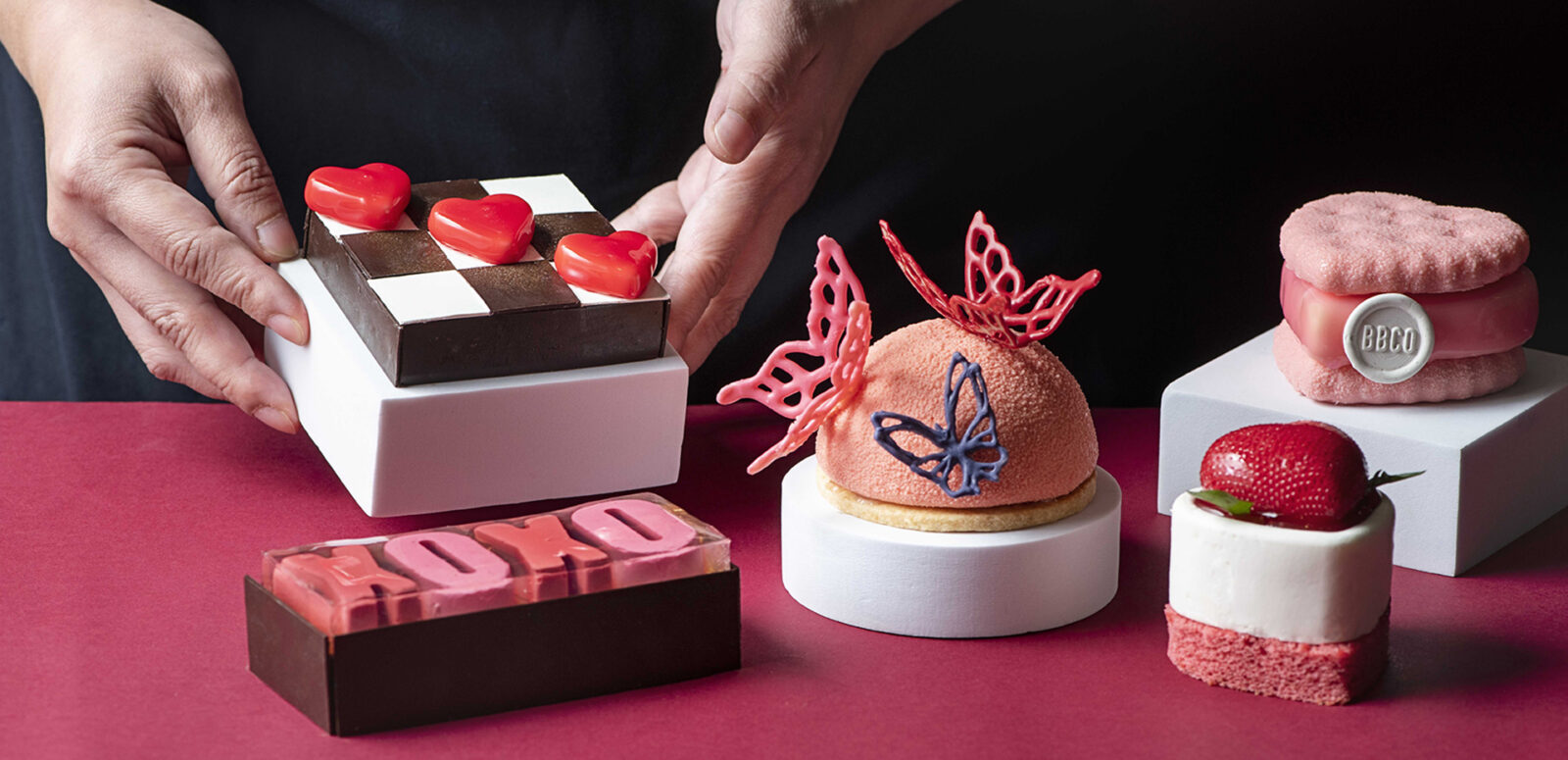 The emotional expression of love.