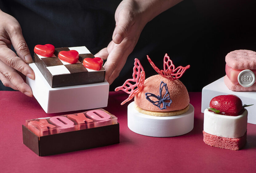 The emotional expression of love.