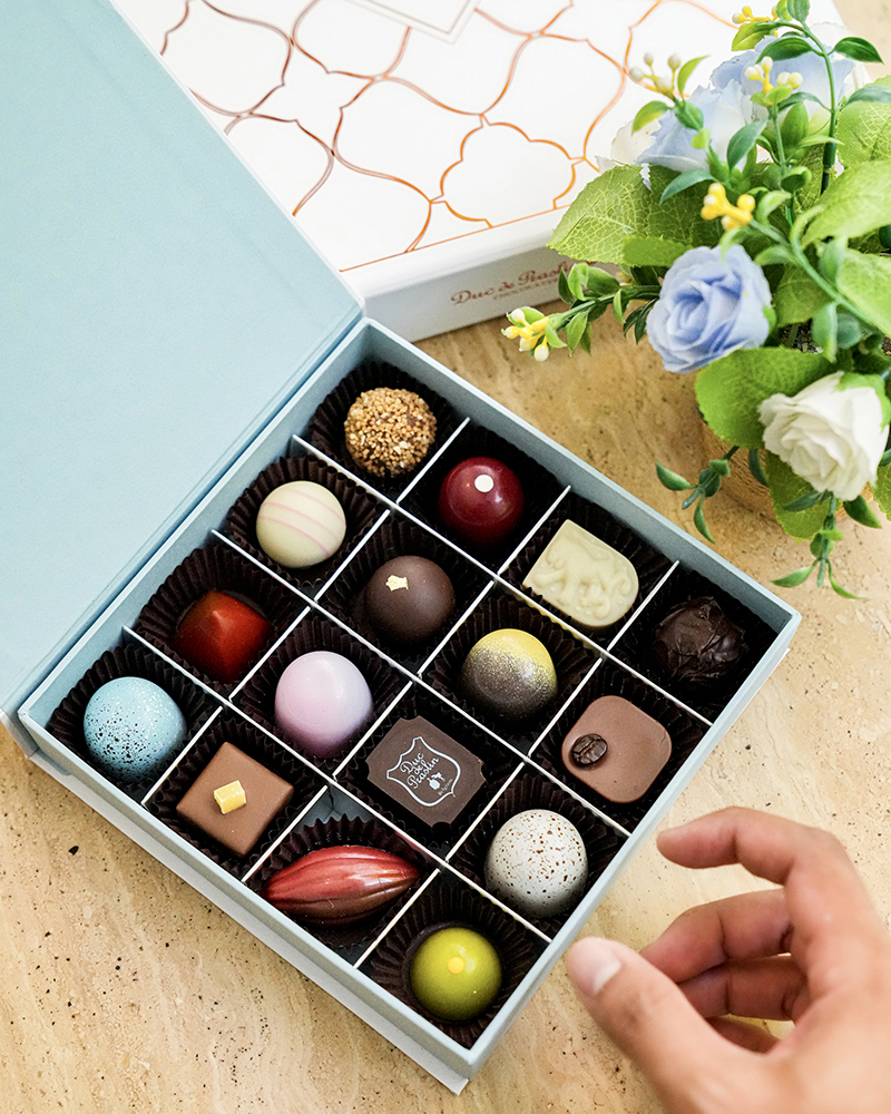 A box of Belgian finest.