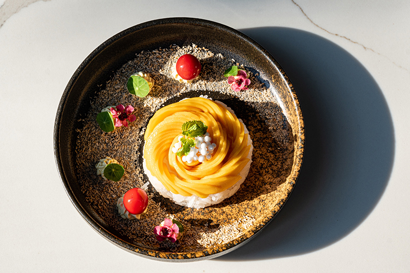A refined take on Thailand&rsquo;s beloved mango sticky rice.