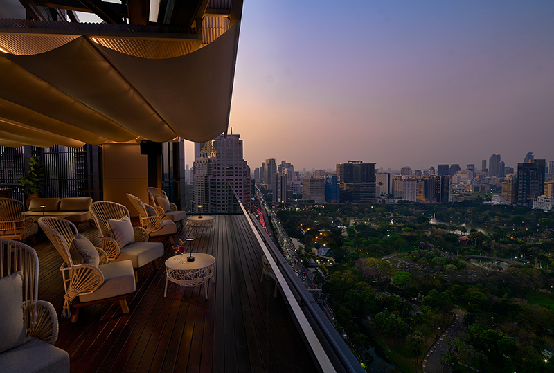 Bangkok city from a different perstective.