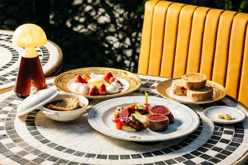 Elegant European culinary is the essential key.
