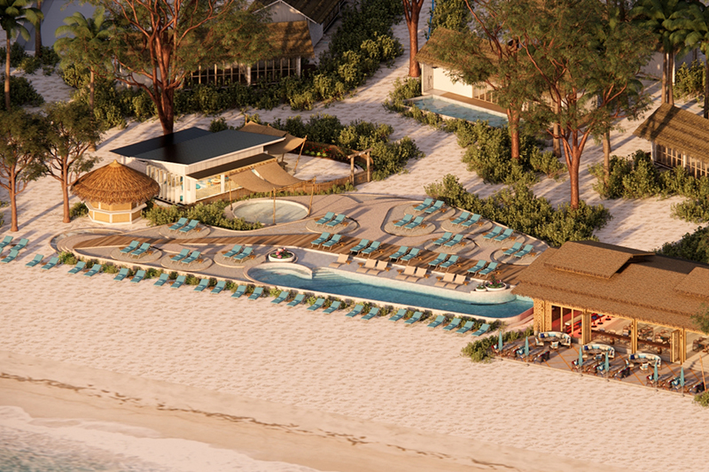 Life on secluded shores.