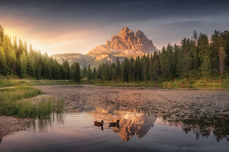 Lake Antorno Dolomites, Italy (Photography by Rangsiman Sudhibutr)