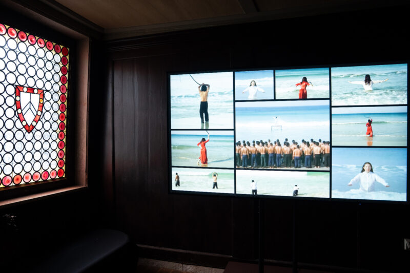 Marina-Abramovic's Sea Punishing.